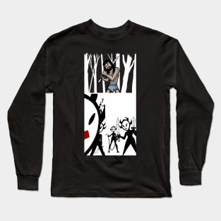 Samurai Jack - Snow Battle Long Sleeve T-Shirt